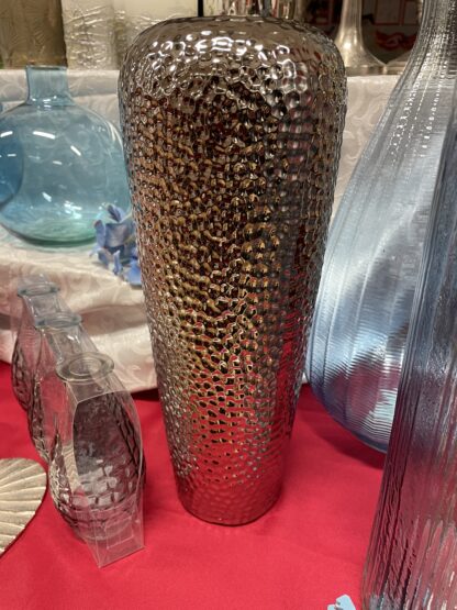 Grace Silver Ceramic Vase